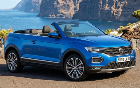 VW T ROC Cabrio mieten auf La Palma
