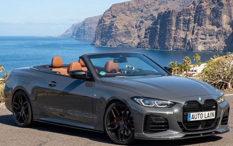 BMW 4 Cabrio Auto mieten auf La Palma